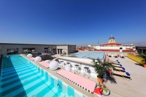 piscina en azotea centro madrid