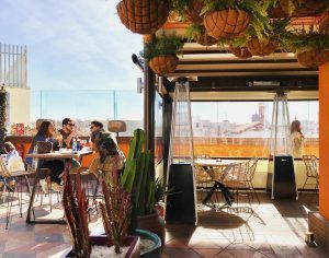 azotea en puerta del sol